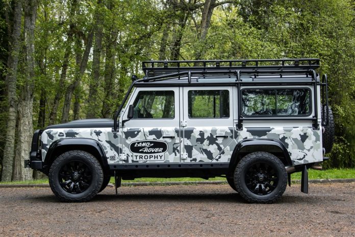 Land Rover Classic Release a Limited Run of 25 Classic Defender Works V8 Trophy II