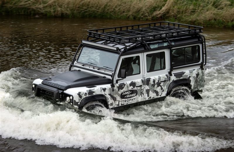Land Rover Classic Defender Works V8 Trophy II Water Crossing